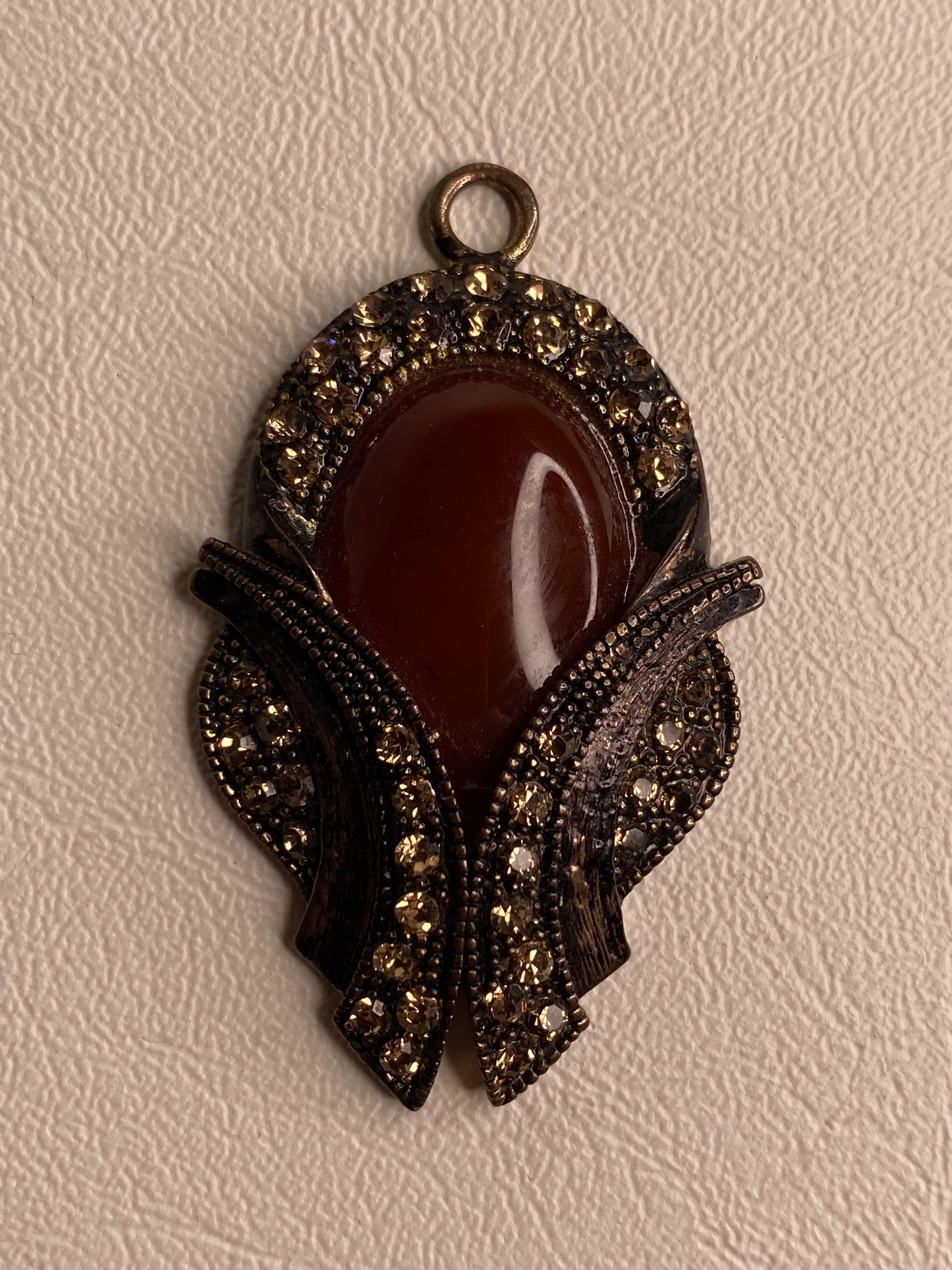 (JW038) Art Deco Pendant – FLAUNTED VINTAGE